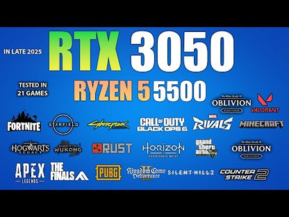 PC Gamer S | Ryzen 5 5500 | 16GB RAM  | 1TB SSD | RTX 3050 6GB